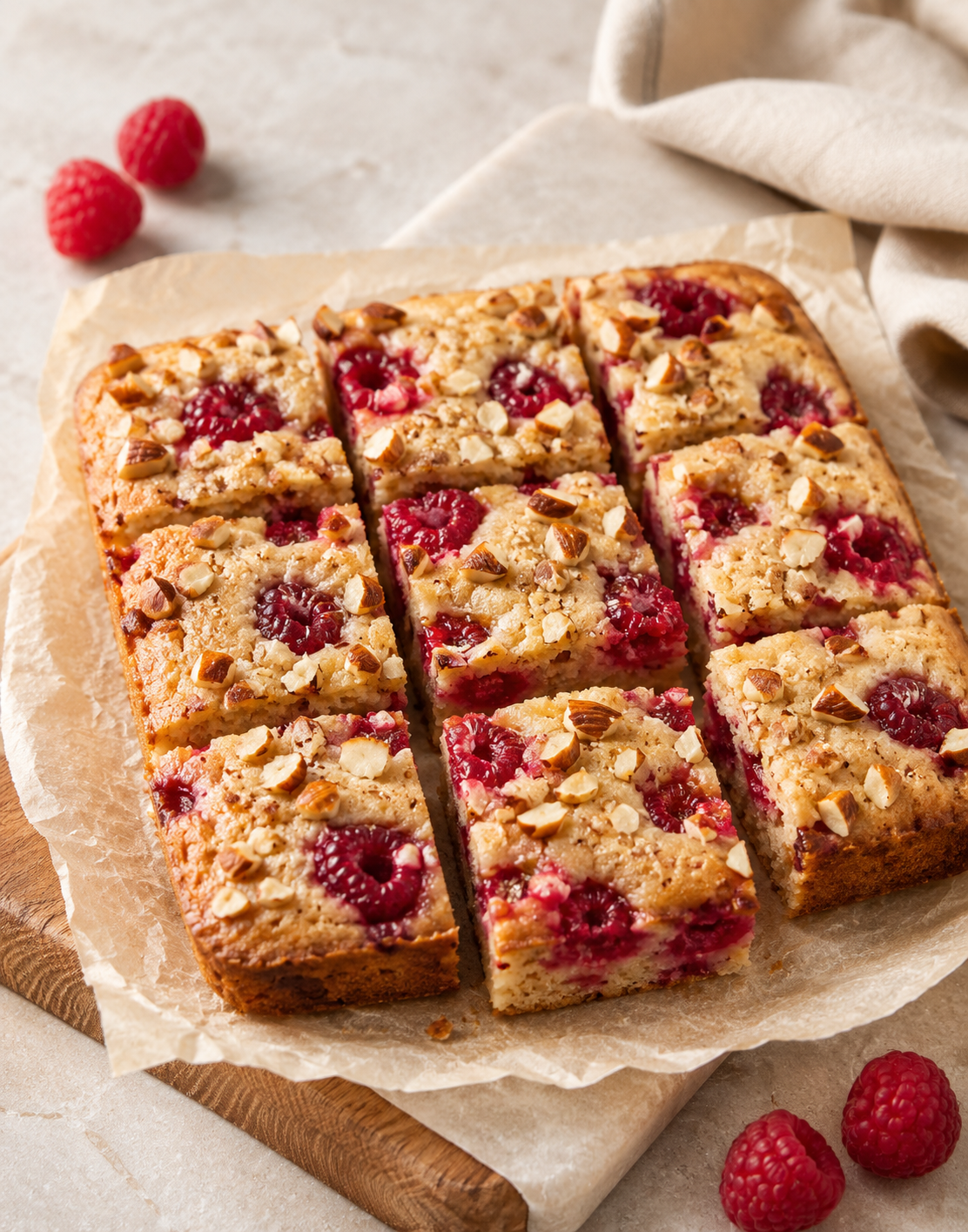 BLONDIES FRAMBOISE AMANDE