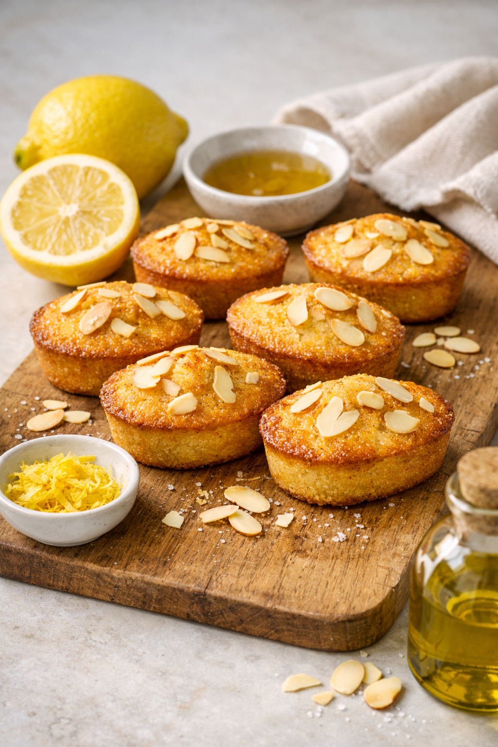 FINANCIERS AMANDE & CITRON