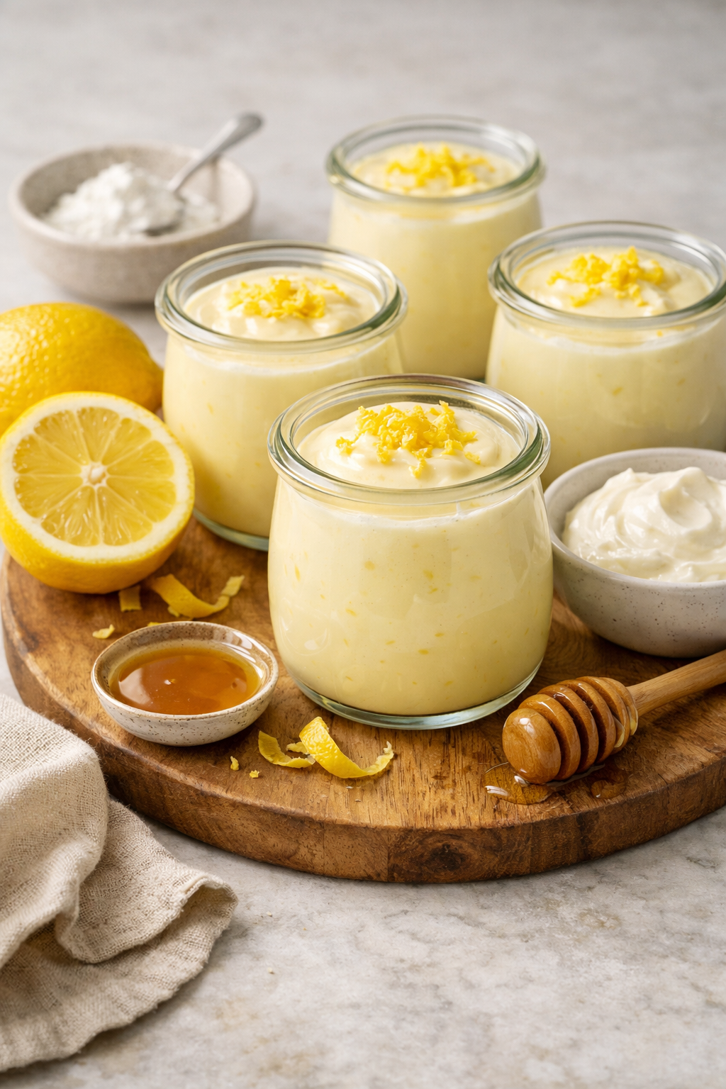CRÈME CITRON AU SKYR (SANS BEURRE)