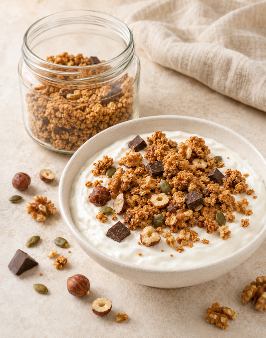 GRANOLA D’AUTOMNE ÉRABLE NOISETTE
