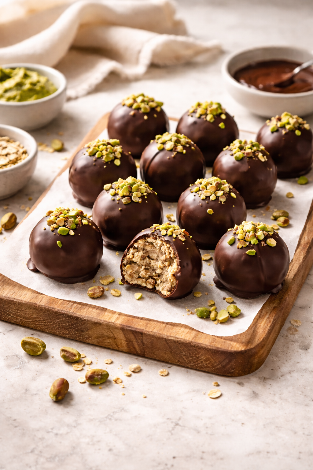 ENERGY BALLS PISTACHE & FLEUR D’ORANGER