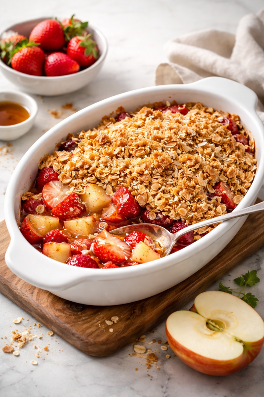 CROUSTILLANT POMME-FRAISE NOIX DE COCO
