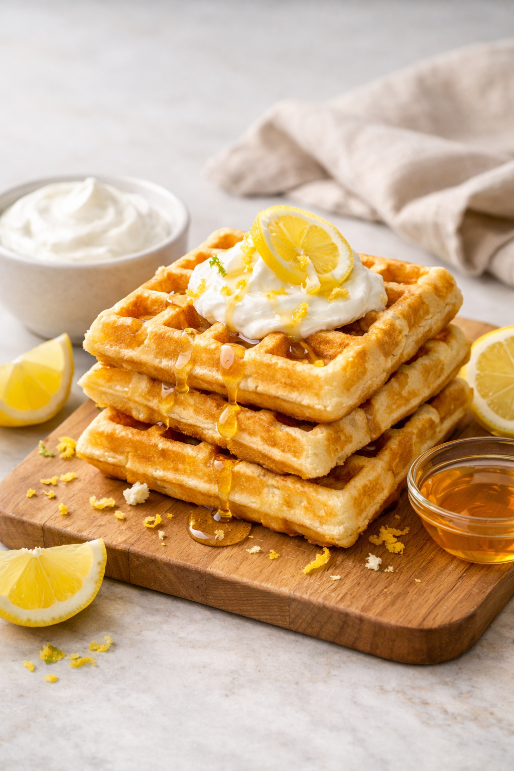 GAUFRES MOELLEUSES SKYR CITRON