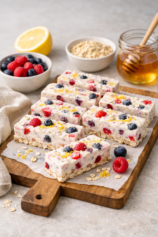 BARRES SKYR CITRON FRUITS ROUGES