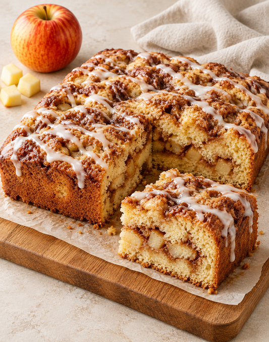GÂTEAU AUX POMMES FAÇON CINNAMON ROLL